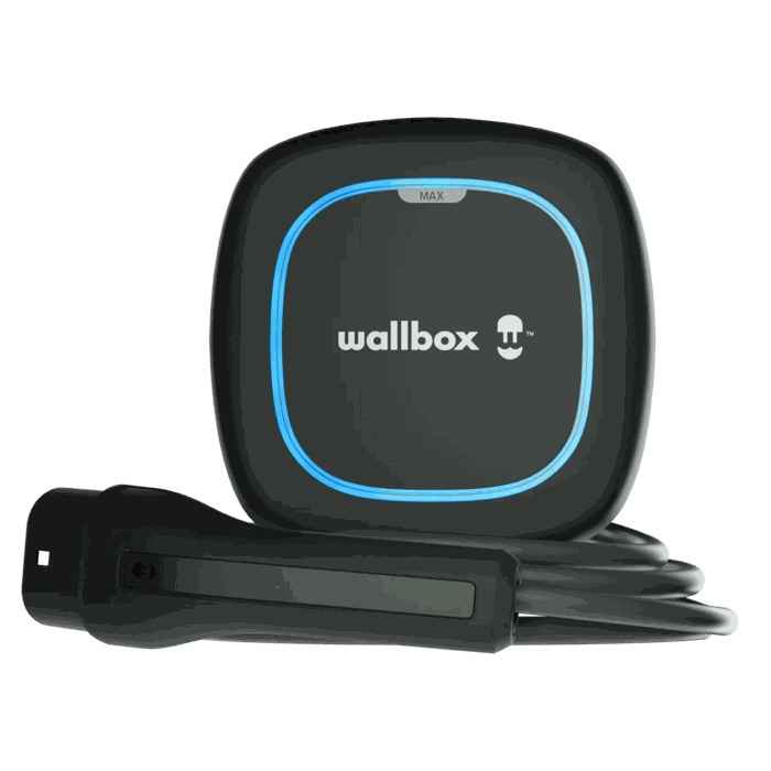 Wallbox Pulsar Max laddbox med laddkabel